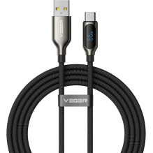 Laidas su LED ekranu USB A...