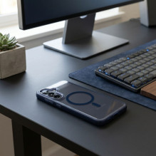ROAR case MAG BUMPER compatible with MagSafe for SAMSUNG A57 navy blue ROAR case MAG BUMPER compatible with MagSafe for SAMSUNG A57 navy blue