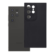 Samsung S24 ULTRA matinis 2.0 dėklas, juodas Samsung S24 ULTRA matinis 2.0 dėklas, juodas