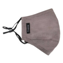 PureMe Reusable / Adjustable Mask Linen 2 pcs N95 filters inside the package Charcoal Grey PureMe Reusable / Adjustable Mask Linen 2 pcs N95 filters inside the package Charcoal Grey