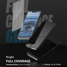 Ringke iPhone 13 / 13 Pro Screen Protector Invisible Defender ID Tempered Glass Black Ringke iPhone 13 / 13 Pro Screen Protector Invisible Defender ID Tempered Glass Black