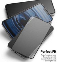 Ringke iPhone 13 / 13 Pro Screen Protector Invisible Defender ID Tempered Glass Black Ringke iPhone 13 / 13 Pro Screen Protector Invisible Defender ID Tempered Glass Black