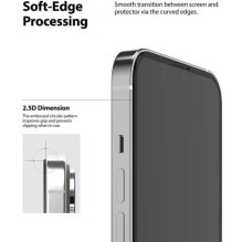 Ringke iPhone 13 / 13 Pro Screen Protector Invisible Defender ID Tempered Glass Black Ringke iPhone 13 / 13 Pro Screen Protector Invisible Defender ID Tempered Glass Black