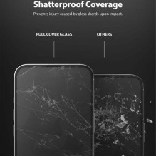 Ringke iPhone 13 / 13 Pro Screen Protector Invisible Defender ID Tempered Glass Black Ringke iPhone 13 / 13 Pro Screen Protector Invisible Defender ID Tempered Glass Black