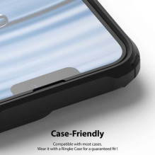 Ringke iPhone 13 / 13 Pro Screen Protector Invisible Defender ID Tempered Glass Black Ringke iPhone 13 / 13 Pro Screen Protector Invisible Defender ID Tempered Glass Black