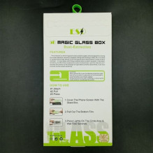iPhone 16 Pro Screen Protector Tempered Glass 9H with installation frame Transparent