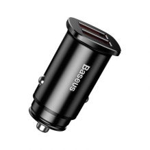 Baseus Car Charger Square metal A + A 30W Dual QC3.0 (SCP.AFC) Black (CCALL-DS01) Baseus Car Charger Square metal A + A 30W Dual QC3.0 (SCP.AFC) Black (CCALL-DS01)