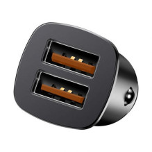 Baseus Car Charger Square metal A + A 30W Dual QC3.0 (SCP.AFC) Black (CCALL-DS01) Baseus Car Charger Square metal A + A 30W Dual QC3.0 (SCP.AFC) Black (CCALL-DS01)