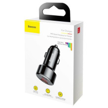 Baseus Car Charger Magic Series PPS digital display (Type-C PD+Intelligent QC) 45W Black CCMLC20C-01 Baseus Car Charger Magic Series PPS digital display (Type-C PD+Intelligent QC) 45W Black CCMLC20C-01