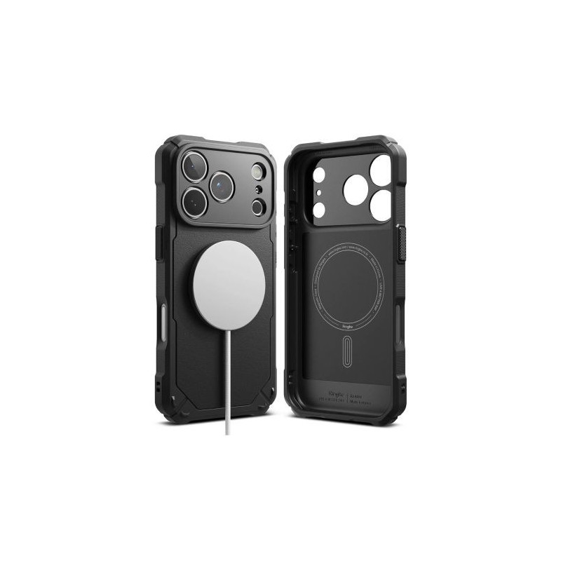 Ringke iPhone 17 Pro Max Case Rugged Gear Magnetic Black