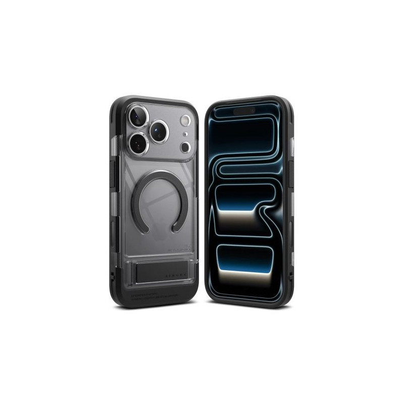 Ringke iPhone 17 Pro Max Case UX Magnetic Smoke Black