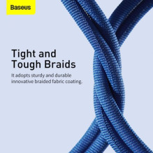 Baseus Lightning Crystal Shine Cable Series Fast Charging Data Cable 2.4A 1.2m Blue (CAJY000003) Baseus Lightning Crystal Shine Cable Series Fast Charging Data Cable 2.4A 1.2m Blue (CAJY000003)