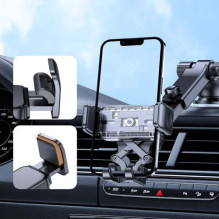 Joyroom Car Mount Clamp Holder 360 Rotation (Dashboard Version) 4.7-6.7 inch, Black (JR-ZS283) Joyroom Car Mount Clamp Holder 360 Rotation (Dashboard Version) 4.7-6.7 inch, Black (JR-ZS283)