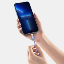 Baseus Type-C - Lightning cable, Crystal Shine Series Fast Charging Data Cable 20W 1.2m Purple (CAJY000205) Baseus Type-C - Lightning cable, Crystal Shine Series Fast Charging Data Cable 20W 1.2m Purple (CAJY000205)