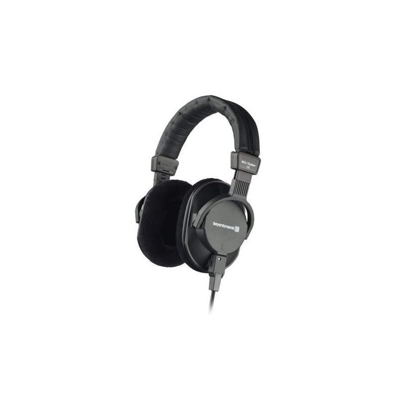 Beyerdynamic DT 250 80 Ohm Wired Over-Ear Headphones with Detachable Cable Black EU