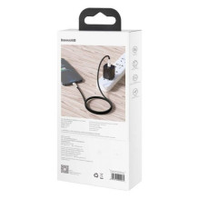Baseus Type-C - Lightning Cafule Series Metal data cable PD 20W 1m Black (CATLJK-A01) Baseus Type-C - Lightning Cafule Series Metal data cable PD 20W 1m Black (CATLJK-A01)