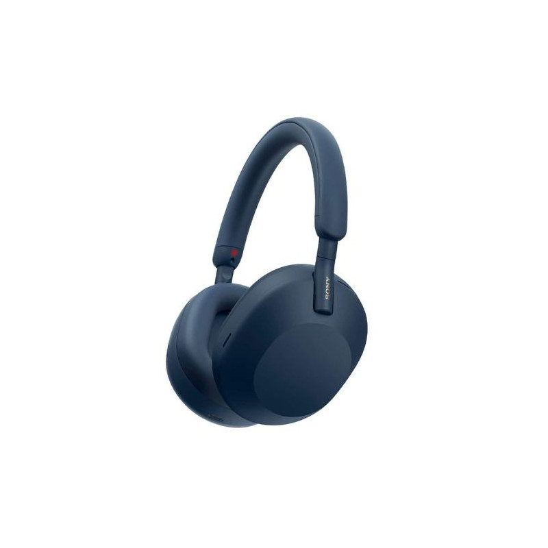Sony WH-1000XM5 Bluetooth Wireless Over-Ear Headphones, BT 5.0, TWS, Noise Cancelling, Blue EU