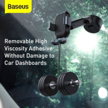 Baseus Car Mount Tank Gravity Phone holder with suction base Tarnish Black (SUYL-TK01) Baseus Car Mount Tank Gravity Phone holder with suction base Tarnish Black (SUYL-TK01)