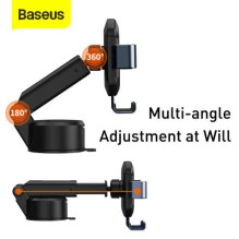 Baseus Car Mount Tank Gravity Phone holder with suction base Tarnish Black (SUYL-TK01) Baseus Car Mount Tank Gravity Phone holder with suction base Tarnish Black (SUYL-TK01)