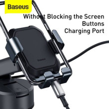 Baseus Car Mount Tank Gravity Phone holder with suction base Tarnish Black (SUYL-TK01) Baseus Car Mount Tank Gravity Phone holder with suction base Tarnish Black (SUYL-TK01)