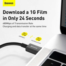 Baseus Type-C - Lightning Superior Series fast charging data cable, PD 20W, 1m, Black (CATLYS-A01) Baseus Type-C - Lightning Superior Series fast charging data cable, PD 20W, 1m, Black (CATLYS-A01)