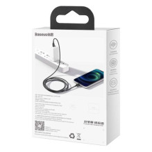 Baseus Type-C - Lightning Superior Series fast charging data cable, PD 20W, 1m, Black (CATLYS-A01) Baseus Type-C - Lightning Superior Series fast charging data cable, PD 20W, 1m, Black (CATLYS-A01)
