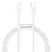 Baseus Type-C - Lightning Superior Series fast charging data cable PD 20W 1m White (CATLYS-A02)