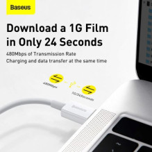 Baseus Type-C - Lightning Superior Series fast charging data cable PD 20W 1m White (CATLYS-A02)