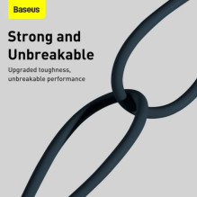 Baseus Lightning Superior Series cable, Fast Charging, Data 2.4A, 1m Blue (CALYS-A03) Baseus Lightning Superior Series cable, Fast Charging, Data 2.4A, 1m Blue (CALYS-A03)