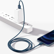 Baseus Lightning Superior Series cable, Fast Charging, Data 2.4A, 1m Blue (CALYS-A03) Baseus Lightning Superior Series cable, Fast Charging, Data 2.4A, 1m Blue (CALYS-A03)