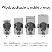 Baseus Car Mount Gravity Phone holder Black (SUYL-01) Baseus Car Mount Gravity Phone holder Black (SUYL-01)