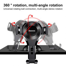 Baseus Car Mount Osculum Type Gravity Black (SUYL-XP01) Baseus Car Mount Osculum Type Gravity Black (SUYL-XP01)