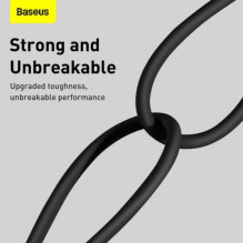 Baseus Lightning Superior Series cable, Fast Charging, Data 2.4A, 2m Black (CALYS-C01)