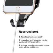 Baseus Car Mount Osculum Type Gravity Black / Silver (SUYL-XP0S) Baseus Car Mount Osculum Type Gravity Black / Silver (SUYL-XP0S)