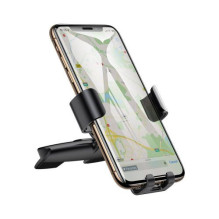 Baseus Car Mount Metal Age Gravity Phone holder (CD Version) Black (SUYL-J01) Baseus Car Mount Metal Age Gravity Phone holder (CD Version) Black (SUYL-J01)