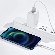 Baseus Lightning Superior Series cable, Fast Charging, Data 2.4A, 2m White (CALYS-C02) Baseus Lightning Superior Series cable, Fast Charging, Data 2.4A, 2m White (CALYS-C02)