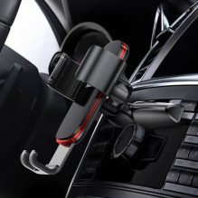 Baseus Car Mount Metal Age Gravity Phone holder (CD Version) Black (SUYL-J01) Baseus Car Mount Metal Age Gravity Phone holder (CD Version) Black (SUYL-J01)