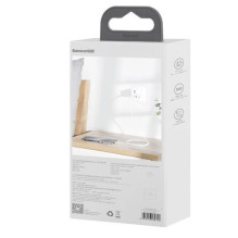 Baseus Lightning Simple Wisdom cable (2pcs / set) 2.4A 1.5m White (TZCALZJ-02)