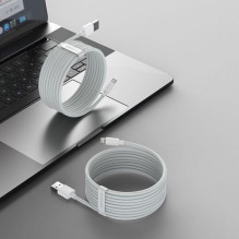 Baseus Lightning Simple Wisdom cable (2pcs / set) 2.4A 1.5m White (TZCALZJ-02)