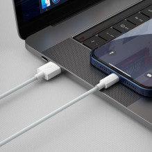 Baseus Lightning Simple Wisdom cable (2pcs / set) 2.4A 1.5m White (TZCALZJ-02)