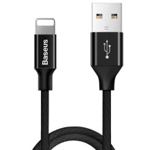 Baseus Lightning Yiven Cable 2A 1.2m Black (CALYW-01) Baseus Lightning Yiven Cable 2A 1.2m Black (CALYW-01)