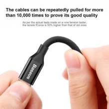 Baseus Lightning Yiven Cable 2A 1.2m Black (CALYW-01)