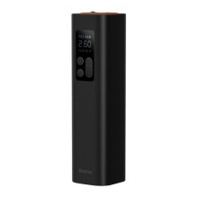 Baseus Car Tool Super Mini Inflator Tyre Pump 15sec Fast Inflation, 4 Tires in 25 Minutes, Black (CRCQ000001)