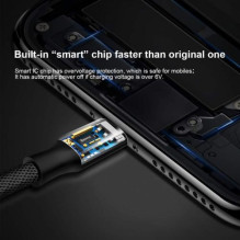 Baseus Lightning Yiven Cable 2A 1.2m Black (CALYW-01)