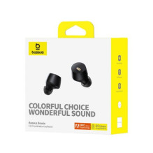 Baseus Earphone Bluetooth Bowie E18 TWS Earphones, BT 5.3, ENC, IPX4, Black EU (A00023800123-00) Baseus Earphone Bluetooth Bowie E18 TWS Earphones, BT 5.3, ENC, IPX4, Black EU (A00023800123-00)
