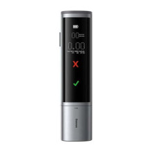 Baseus Car Tool Alcohol Breathalyser SafeJourney Pro Series, PD 5V, 470 mAh, (with USB - TYPE-C 1m cable), Gray (CRCX060