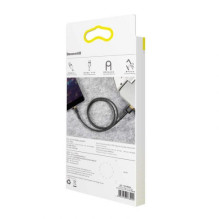 Baseus Lightning Cafule Cable 2.4A 1m Gold + Black (CALKLF-BV1) Baseus Lightning Cafule Cable 2.4A 1m Gold + Black (CALKLF-BV1)