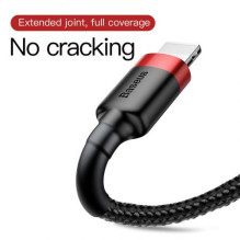 Baseus Lightning Cafule Cable 1.5A 2m Red + Black (CALKLF-C19) Baseus Lightning Cafule Cable 1.5A 2m Red + Black (CALKLF-C19)