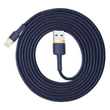Baseus Lightning Cafule Cable QC 3.0, 1.5A, 2m Blue (CALKLF-CV3) Baseus Lightning Cafule Cable QC 3.0, 1.5A, 2m Blue (CALKLF-CV3)