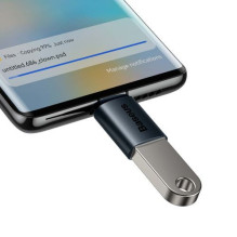 Baseus Converter Ingenuity Series Mini OTG Adaptor USB-A 3.1 Female to Type-C Male Blue (ZJJQ000003) Baseus Converter Ingenuity Series Mini OTG Adaptor USB-A 3.1 Female to Type-C Male Blue (ZJJQ000003)